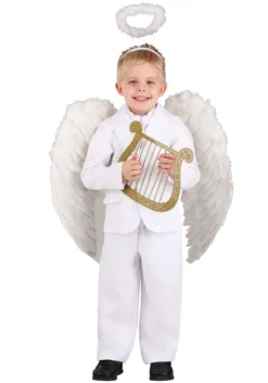 Fun Costumes Toddlers White Suit Costume -Fun Costumes Store toddlers white suit costume alt 2