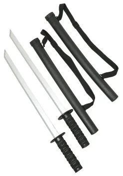 Woo Hing Two Sword Ninja Set With Sheath