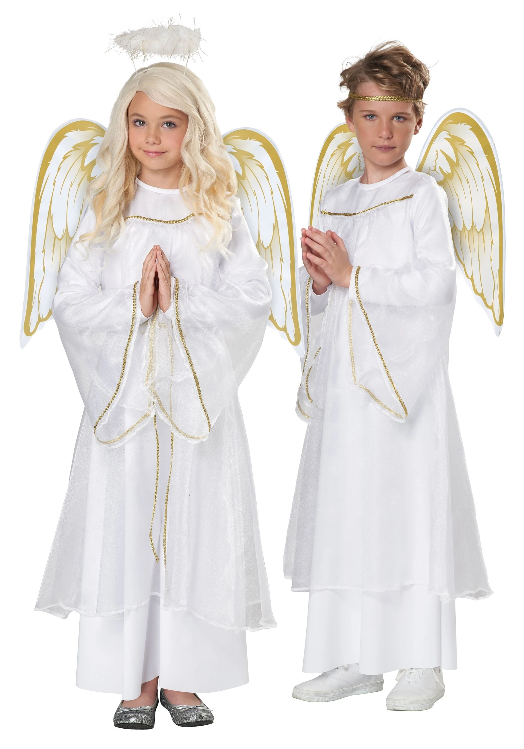 California Costume Collection Unisex Holiday Angel Kids Costume 1 California Costume Collection Unisex Holiday Angel Kids Costume