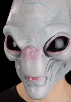 Oktober Studios Alien Visitor Mask For Adults 6 Oktober Studios Alien Visitor Mask For Adults -Fun Costumes Store visitor mask alt 2