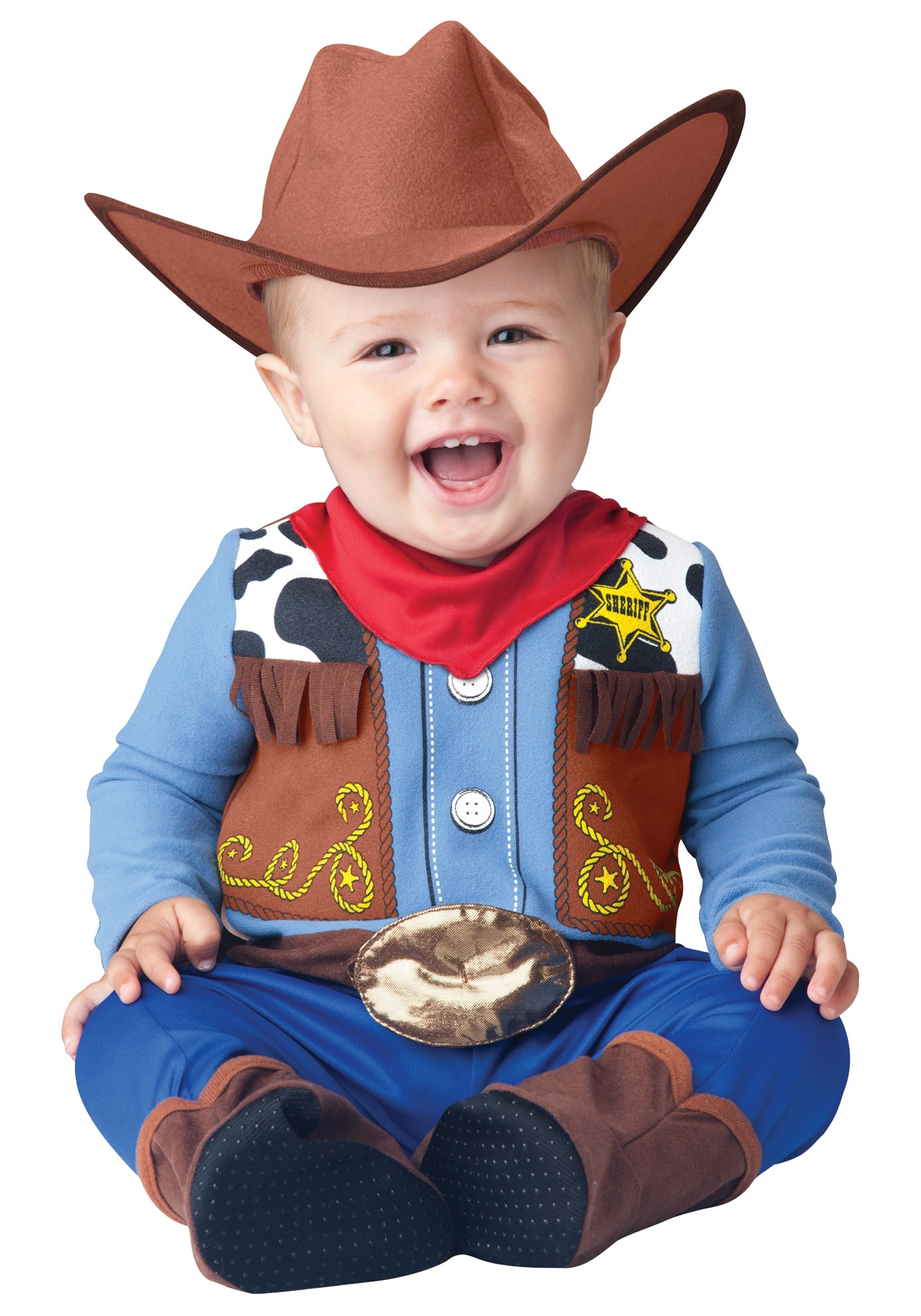 In Character Wee Wrangler Cowboy Costume For Infants 1 In Character Wee Wrangler Cowboy Costume For Infants