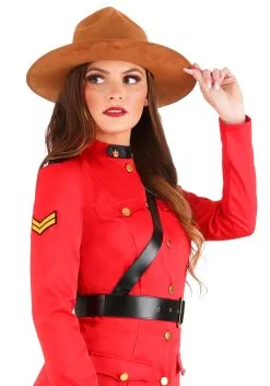 Fun Costumes RCMP Women's Canadian Mountie Costume 5 Fun Costumes RCMP Women's Canadian Mountie Costume -Fun Costumes Store womens canadian mountie costume alt1