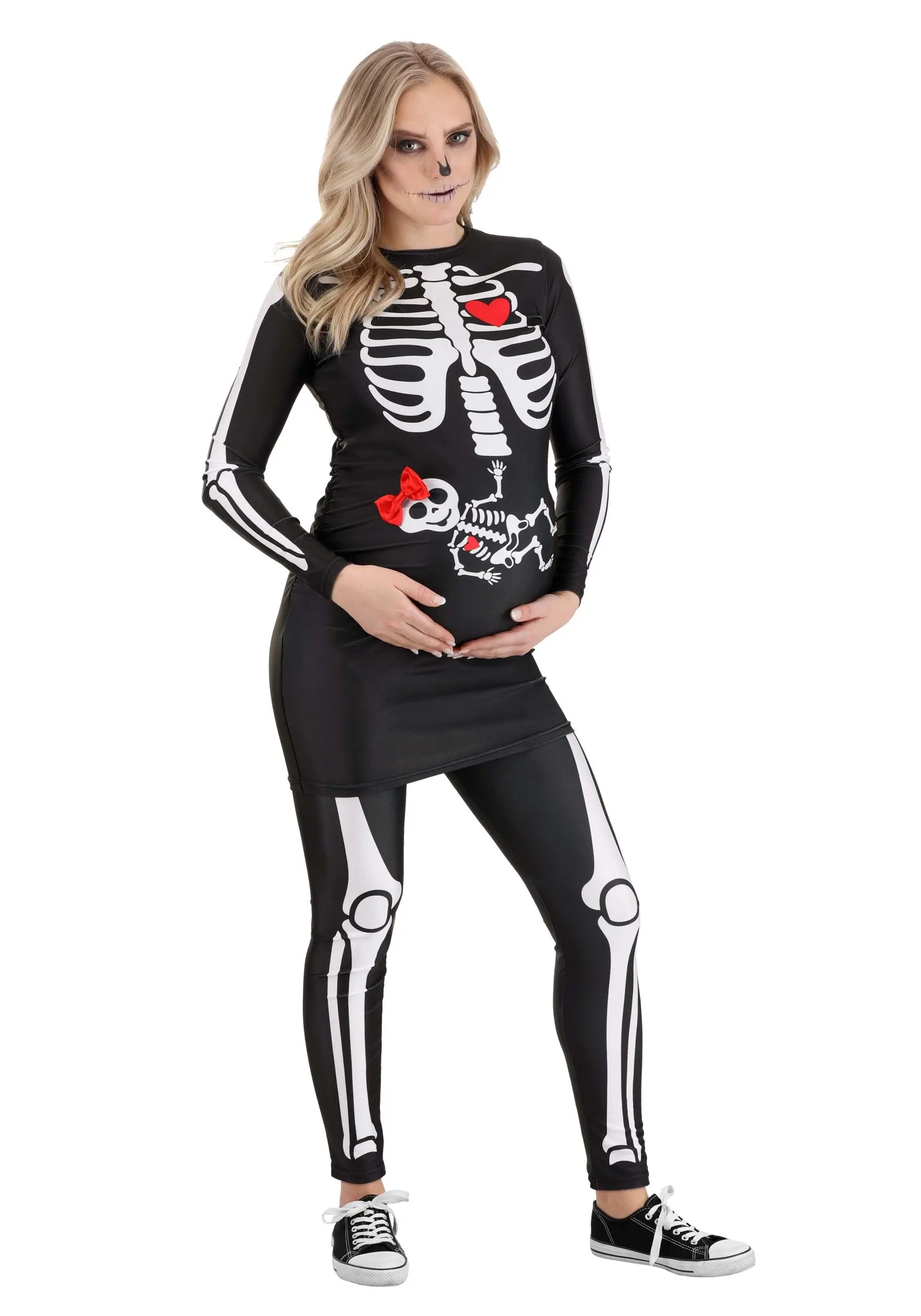 Fun Costumes Maternity Skeleton Costume For Women 1 Fun Costumes Maternity Skeleton Costume For Women