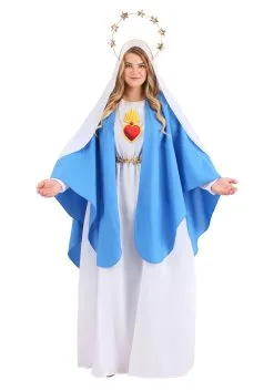 Fun Costumes Women's Plus Size Nativity Mary Costume