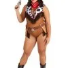 Party King Plus Size Wild West Hottie Costume For Women