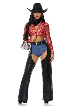 Forplay Sexy Saddle Up Costume For Women 7 Forplay Sexy Saddle Up Costume For Women -Fun Costumes Store womens saddle up costume alt 2