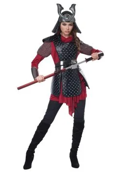 California Costume Collection Women's Samurai Warrior Costume -Fun Costumes Store womens samurai warrior costume alt 1