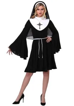 Shangai Jianwuyi Industrial & Commercial Ltd. Sassy Nun Costume For Women