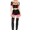 MUSIC LEGS Women's Sexy Fire Captain Costume