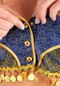 Armada Sexy Genie Costume For Women -Fun Costumes Store womens sexy genie costume alt 6