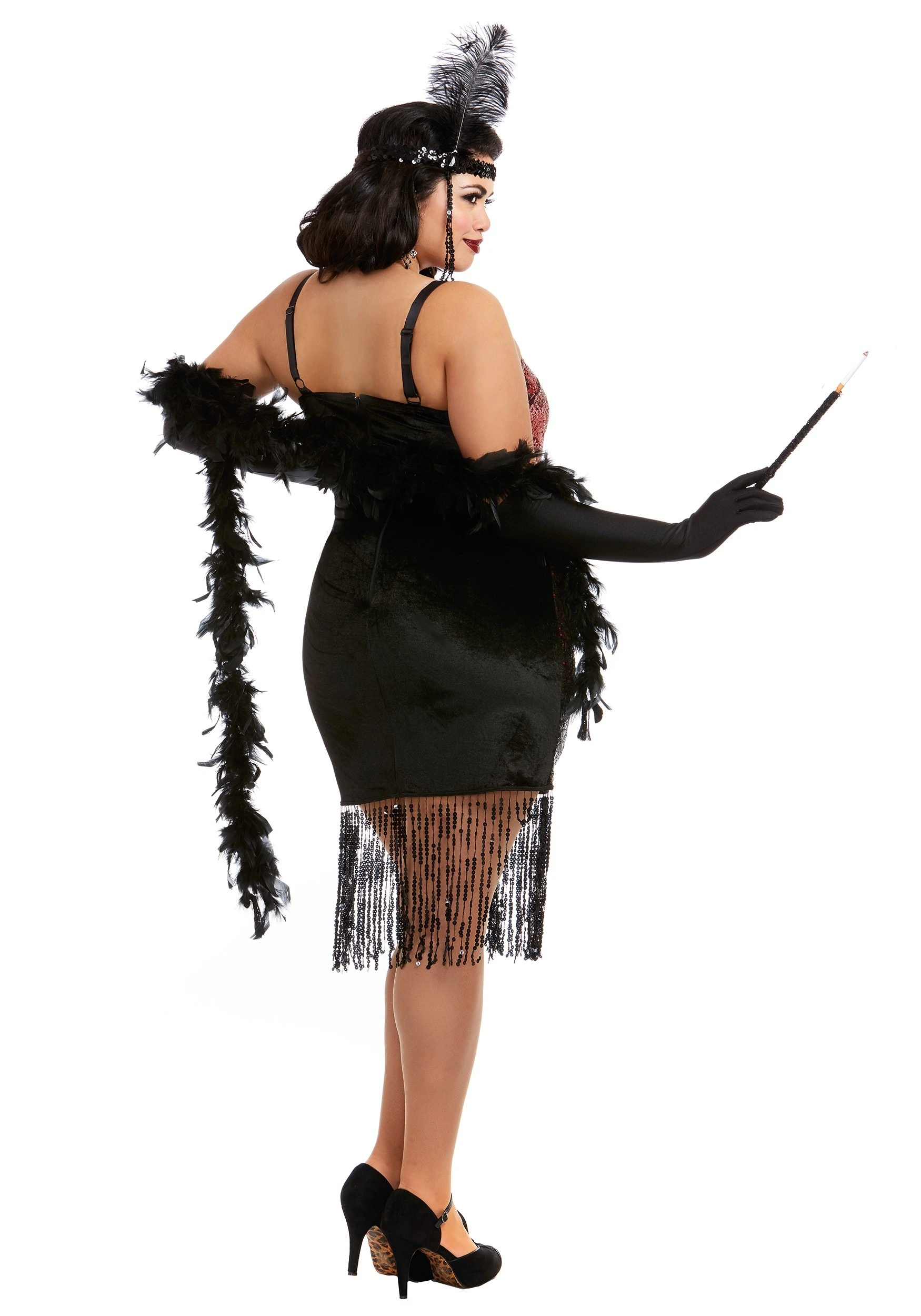 Dreamgirl Women's Sexy Roxy's Revenge Plus Size Costume 2 Dreamgirl Women's Sexy Roxy's Revenge Plus Size Costume - Image 2