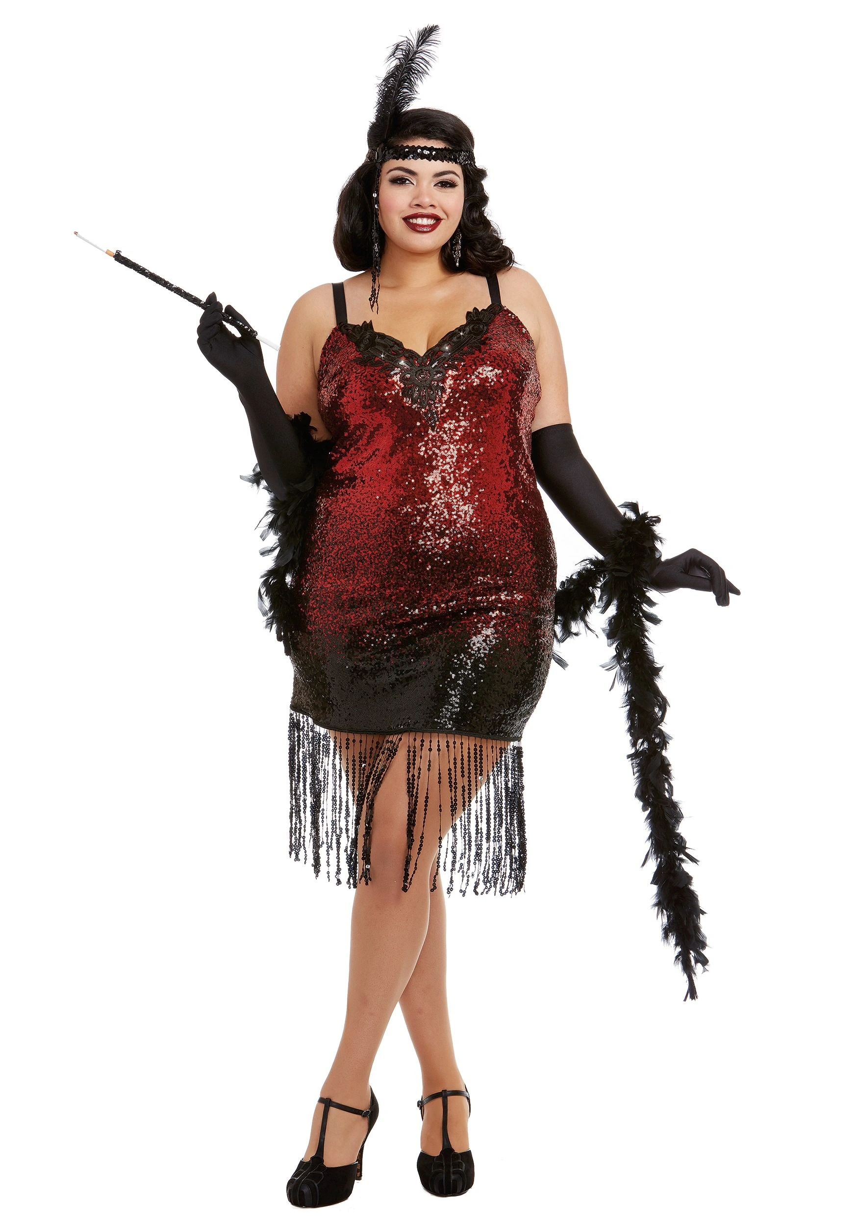 Dreamgirl Women's Sexy Roxy's Revenge Plus Size Costume 1 Dreamgirl Women's Sexy Roxy's Revenge Plus Size Costume