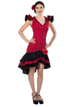 Seeing Red Women's Spanish Dancer Costume