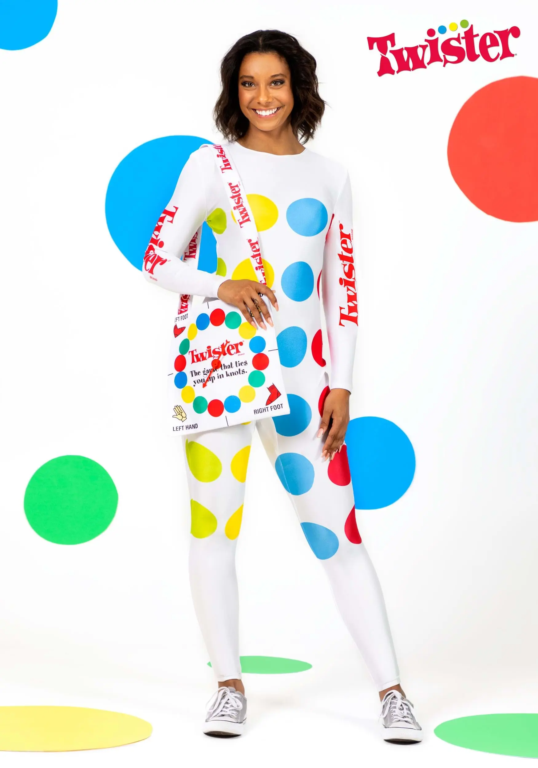 Fun Costumes Women's Hasbro Twister Costume 1 Fun Costumes Women's Hasbro Twister Costume