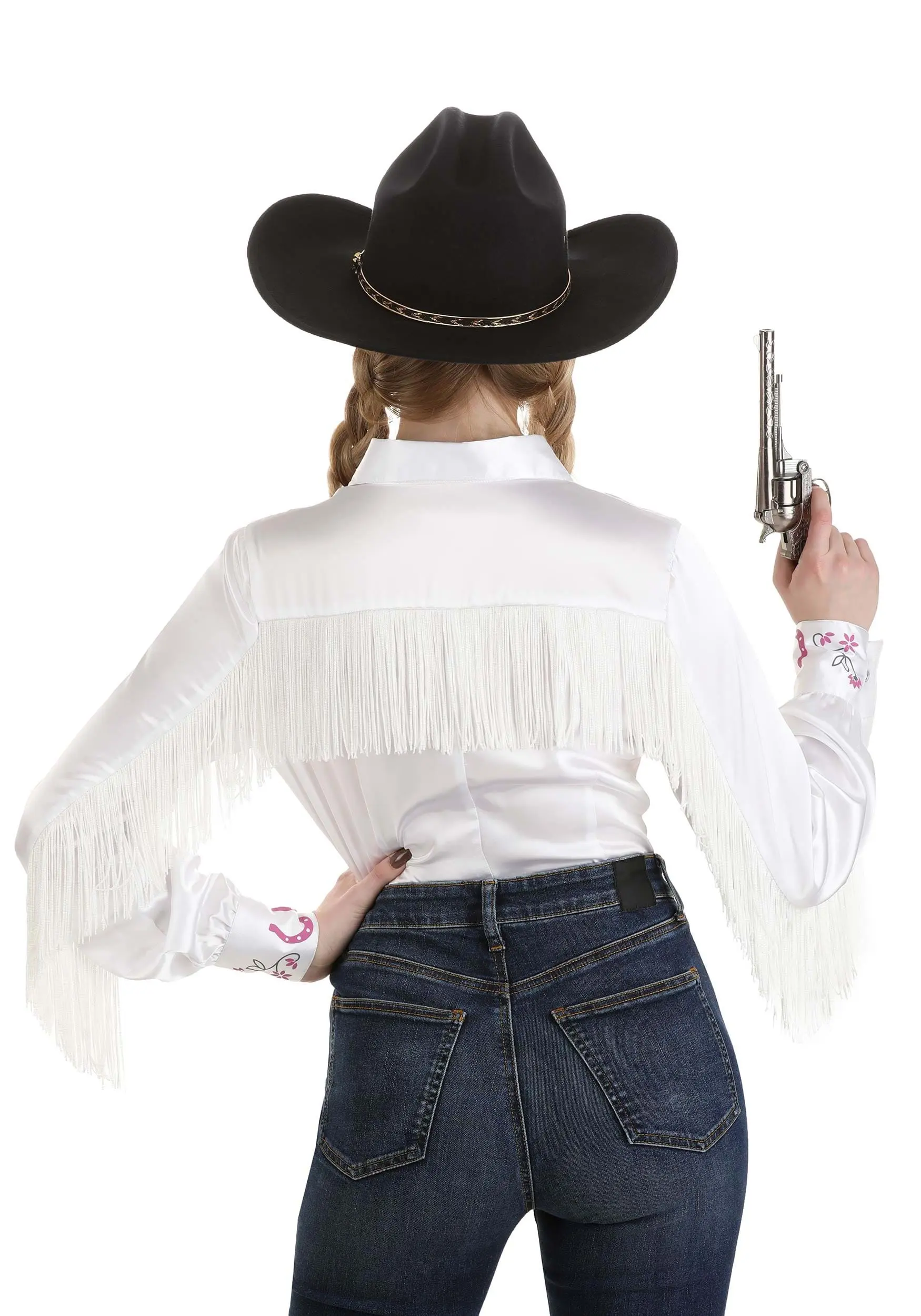 Fun Costumes Women's Western Cowgirl Costume Shirt 2 Fun Costumes Women's Western Cowgirl Costume Shirt - Image 2